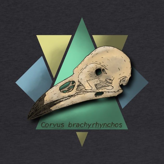 Dead Things - Crow Skull by CheshirePope